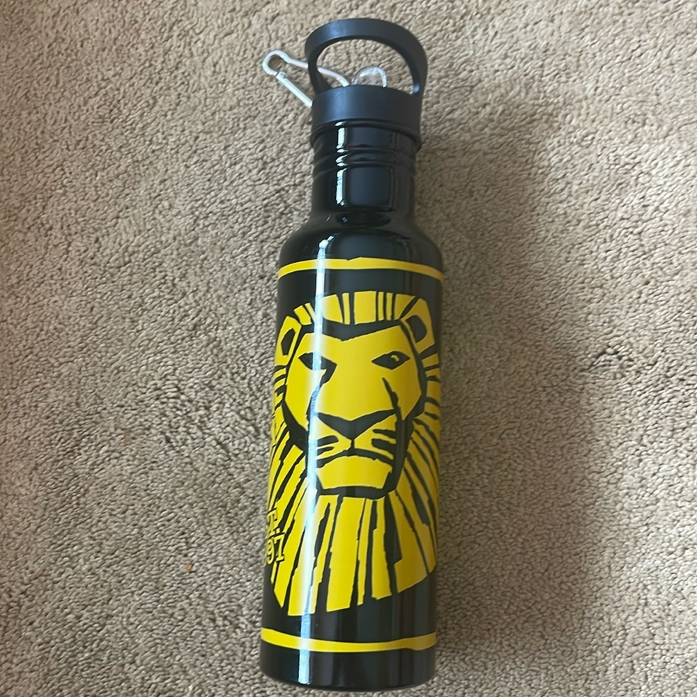 Disney The Lion King New York Broadway Musical Exclusive Metal Drinking Bottle